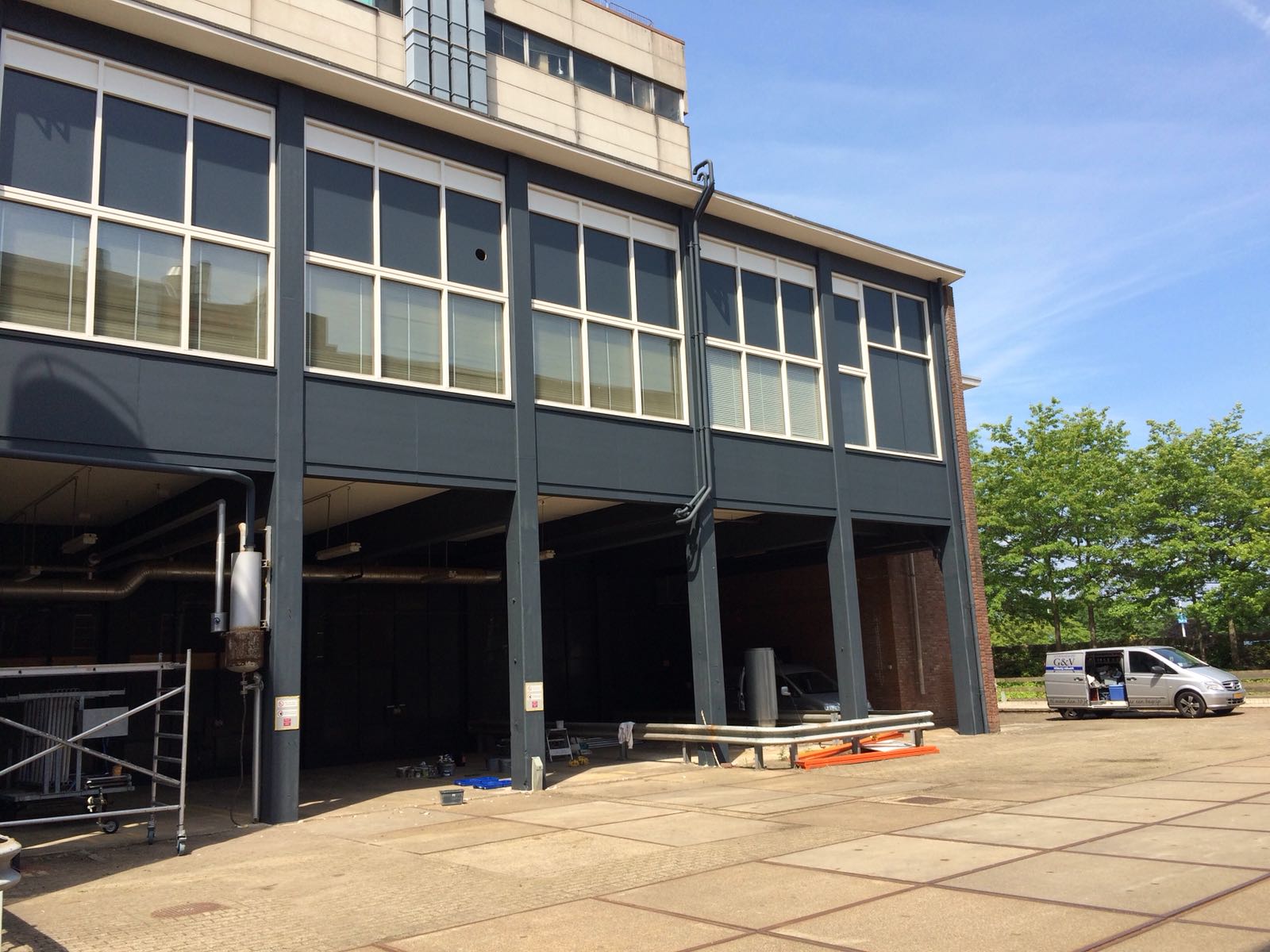 zijkant particulier huis